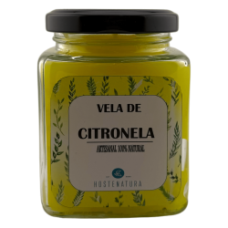 Citronella-Sojakerze im Glas (7x8cm) –...