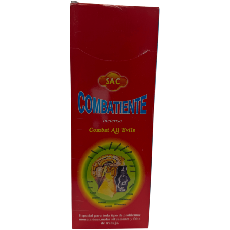 SAC Fighter Räucherstäbchen – Schachtel mit 6 sechseckigen Packungen à 20 Stäbchen, insgesamt 120 Räucherstäbchen