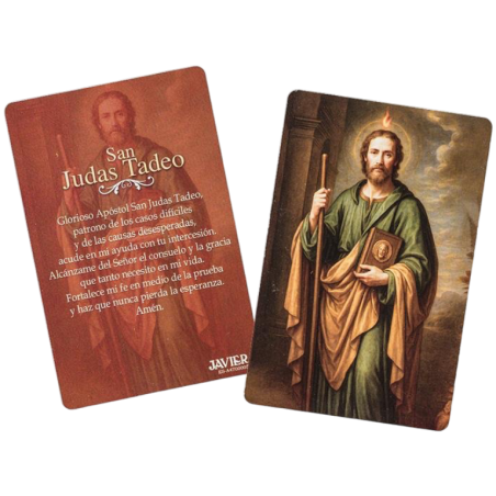 Estampe de saint Jude Thaddée 6x9cm