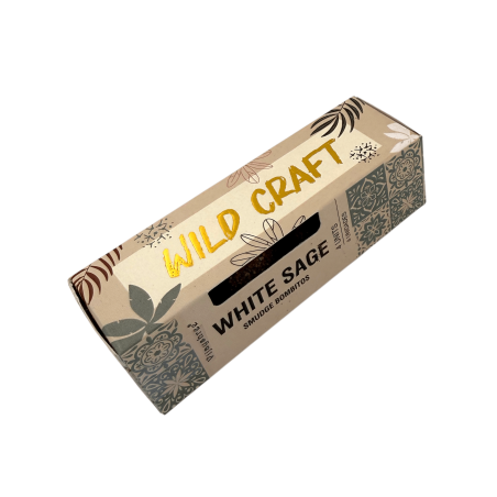 Bombes d'encens à la sauge blanche Golden Nag Vijayshree de Wild Craft - 4 bombes