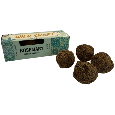 Wild Craft Golden Nag Vijayshree Rosemary Incense Bombs - 4 bombs