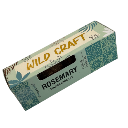 Bombitas de Incienso Romero Wild Craft Golden Nag Vijayshree - 4 bombitas