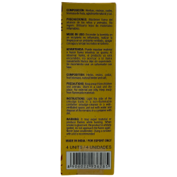 Bombitas de Incienso Olíbano Wild Craft Golden Nag Vijayshree - 4 bombitas