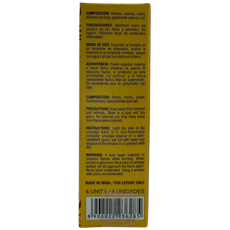 Bulbes d'encens Wild Craft Golden Nag Vijayshree Olibanum - 4 bulbes