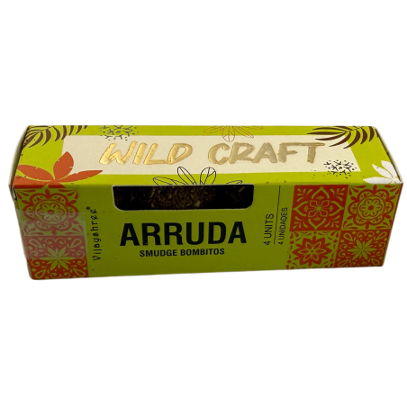 Bombitas de Incienso Ruda Wild Craft Golden Nag Vijayshree - 4 bombitas
