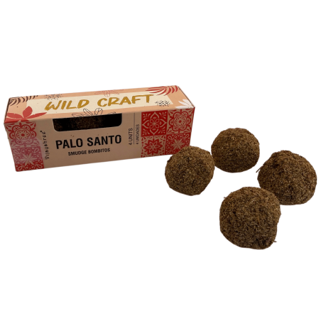 Bulbos de incenso Wild Craft Golden Nag Vijayshree Palo Santo - 4 bulbos