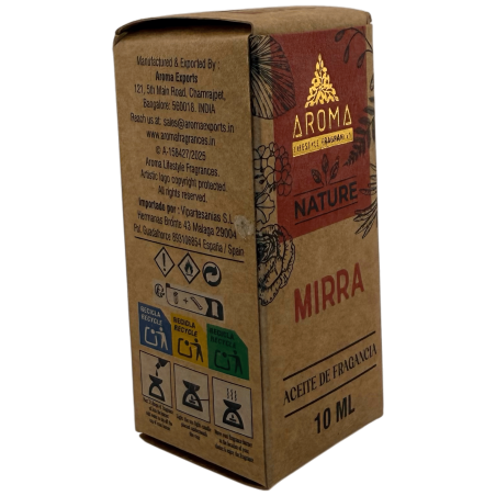 Ulei de parfum cu smirnă, arome, 10 ml.