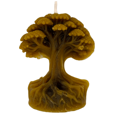 Vela Miel Arbol de la Vida 8x5cm