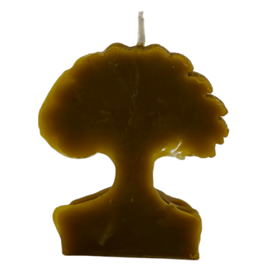 Honey Tree of Life Candle 8x5cm