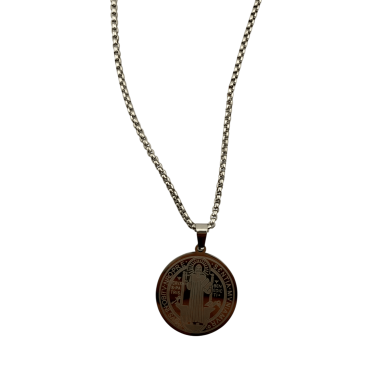 Collar Protecció Medalla Sant Benet 60cm