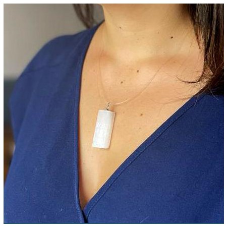 Colgante de selenita natural - 3