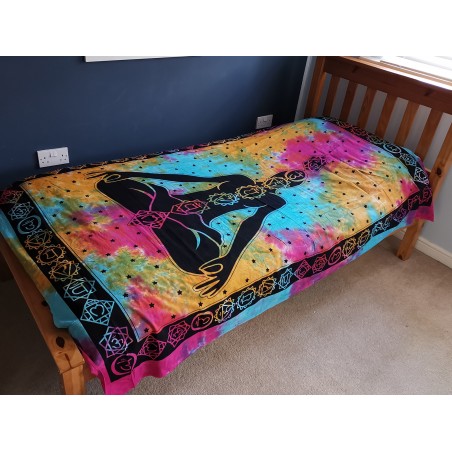Cotton Single Quilt - Buddha Chakra