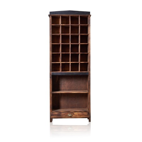 Dinner Candle Display Stand - Washed Brown