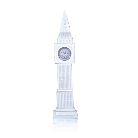 Reloj Big Ben - Cristal Claro 23x5x5cm
