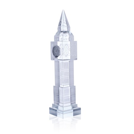 Reloj Big Ben - Cristal Claro 23x5x5cm
