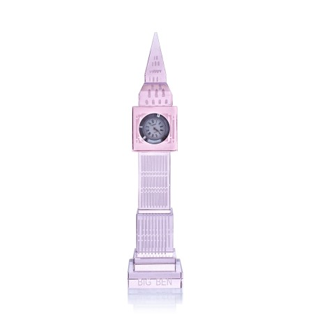 Reloj Big Ben - Cristal Rosa