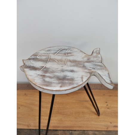 Albasia Houten Tafel - Gebleekt
