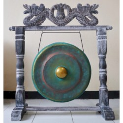 Gongo de Meditação Pequeno com Suporte - 25cm -...
