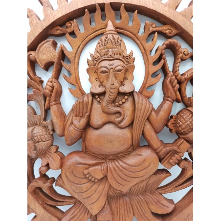 Panell de fusta - Ganesh 40cm