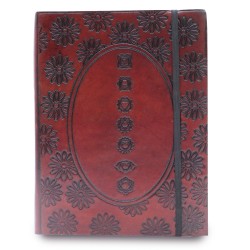 Średni notes z gumką - Chakra Mandala