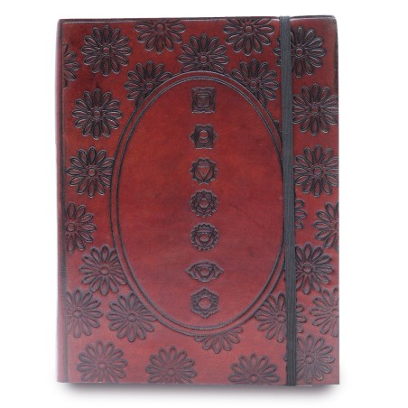 Caiet mediu cu elastic - Chakra Mandala