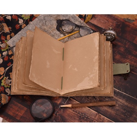 Cuaderno de cuero "Never Hide Your Wings" (7x5")
