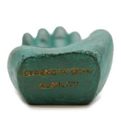 Quemador de Incienso - Fuerza (Verde) - 15x8,5x5cm