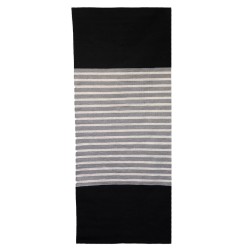 Alfombra India de Algodón - 70x170cm - Negro /...
