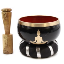 Tibetisches Schalenset - Buddha -...