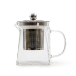 Teekanne aus Glas - Turmform - 350ml