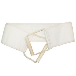 Nastro esfoliante per la schiena in luffa -...