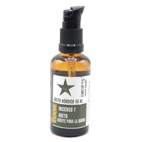 Aceite para la barba - Abeto Nórdico - Regenera! - Incienso y Abeto - 50ml