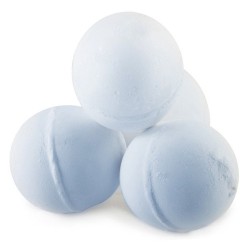 Bomba de banho de lavanda e manjerona