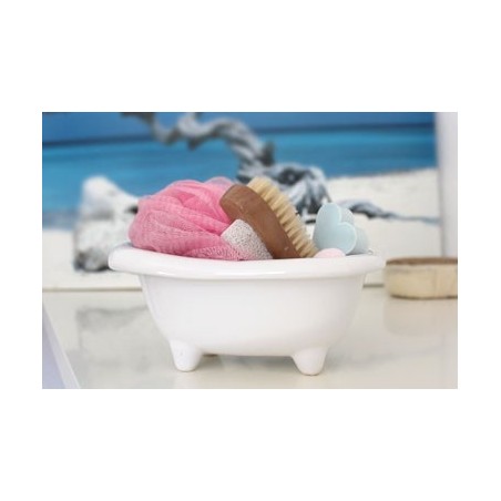 Mini bagni in ceramica - Bianco