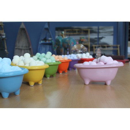 Mini Baños Cerámica - Rosa