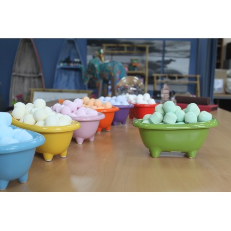 Mini Ceramic Bathrooms - Green