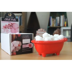 Mini Baños Cerámica - Rojo