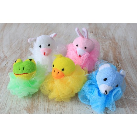 Esponja de Bany - Cotó Animal 5 assortits 27gm