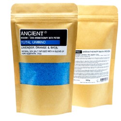 Potion d’aromathérapie dans un sac en papier...