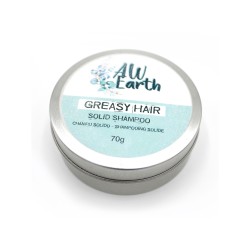 Champú Solido Artesanal en Lata - Cabello Graso - 70gr. - Vegano