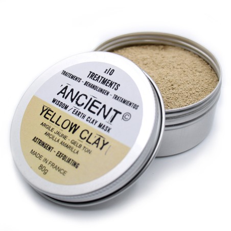 Mascarilla Arcilla Amarilla 80g - Pieles Grasas