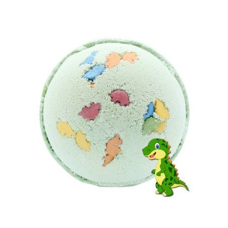 Dinosaur Bath Bomb - Chocolate - 1 unit - 180gr.
