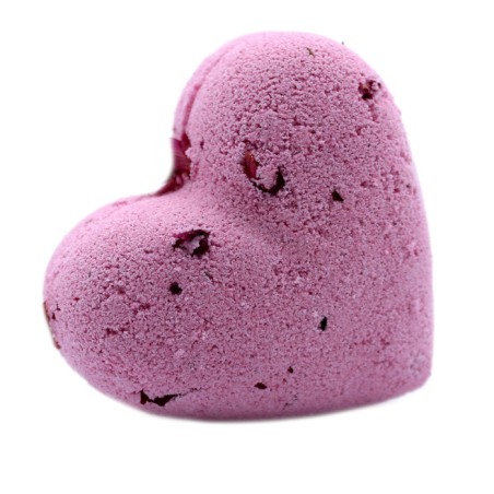 Bomba de Baño en forma de corazón Love Heart 70g - Ylang & Rosa