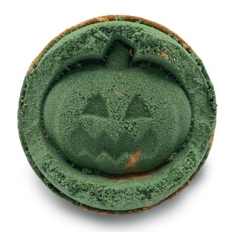 Bomba do kąpieli z koprem i pomarańczą na Halloween