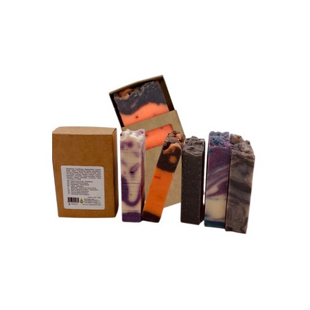 Exfoliant - Savon à l’huile d’olive pure en boîte individuelle - 100g
