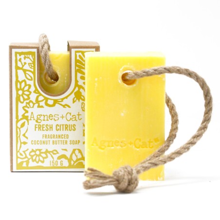 Soap with Cord - Citrus - Agnes&Cat