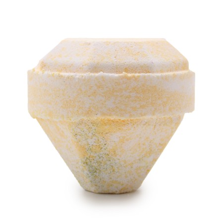 Edelsteen Badbom - Wit en Goud - 200gr.