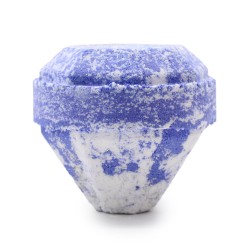 Bomba de Baño de Piedras Preciosas - Blanca y...