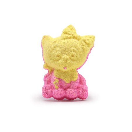 Bombe de bain Fun - Chat - Banane - 80g