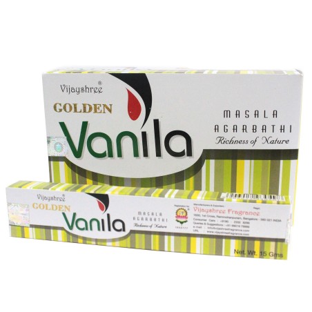 Incienso Golden - vainilla - 1 cajita